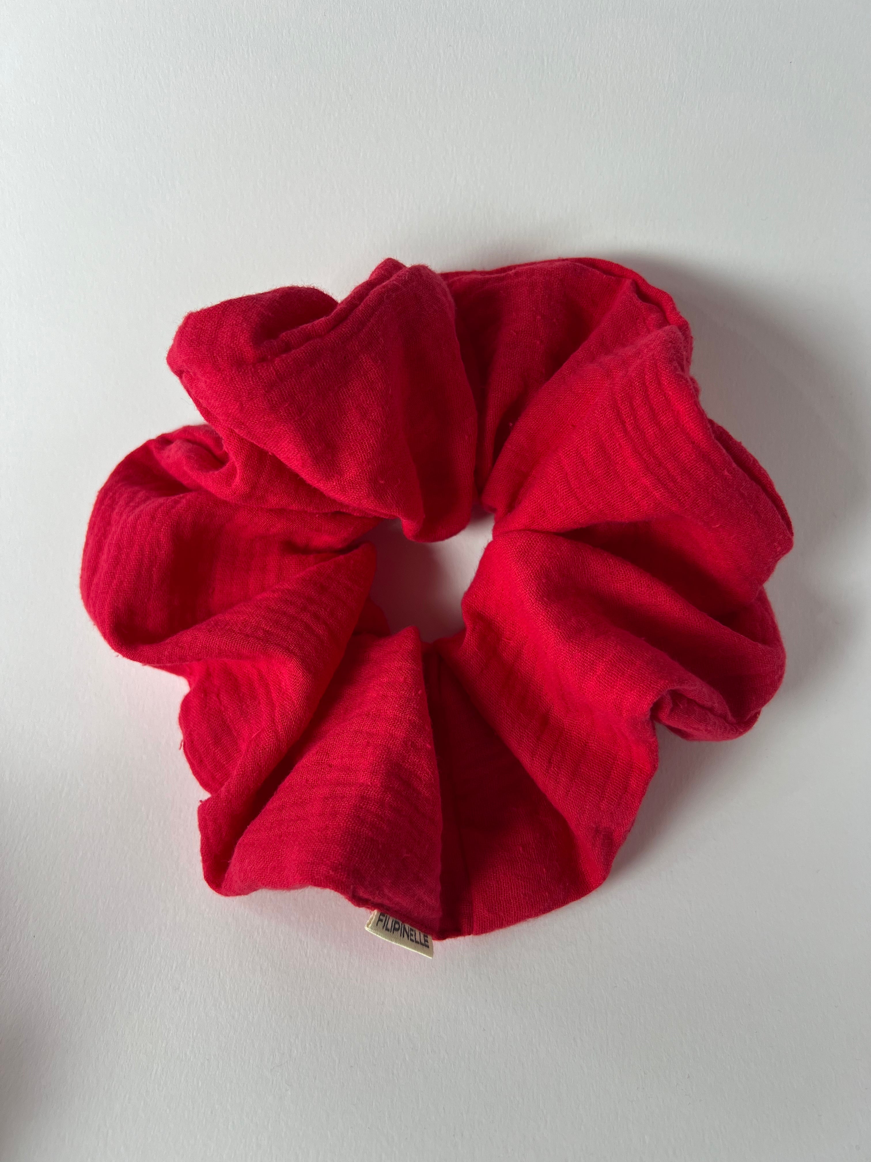 SOFT GAUZE Scrunchies - Large(Extra fluffy)