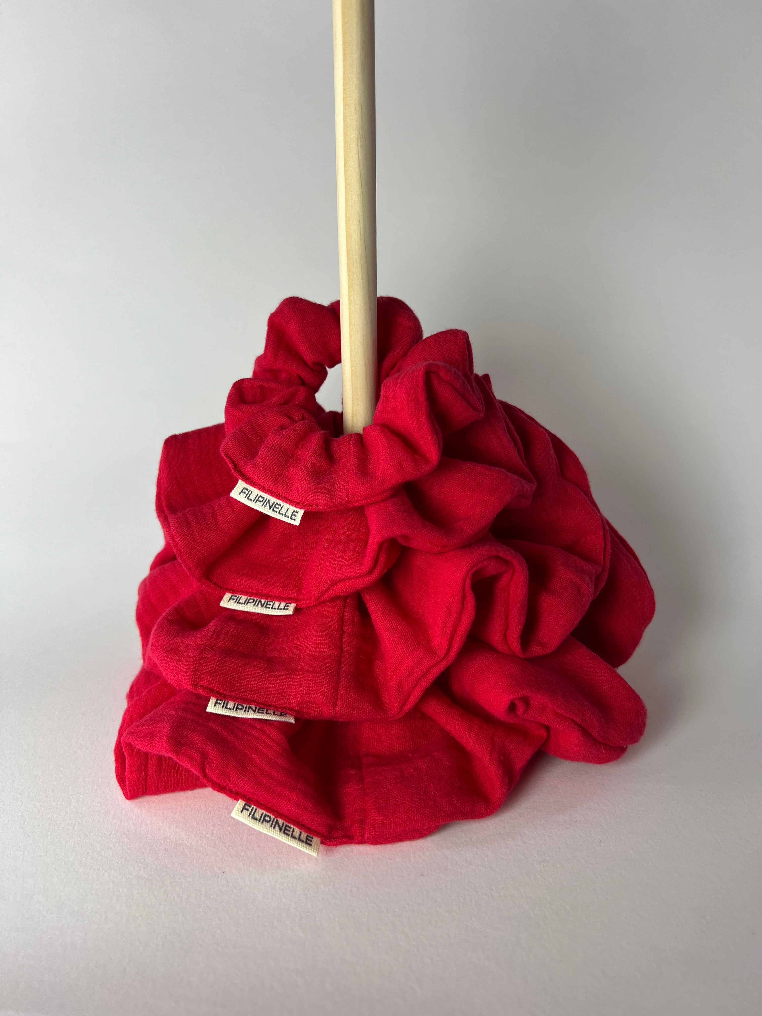 SOFT GAUZE Scrunchies- Oversized XL
