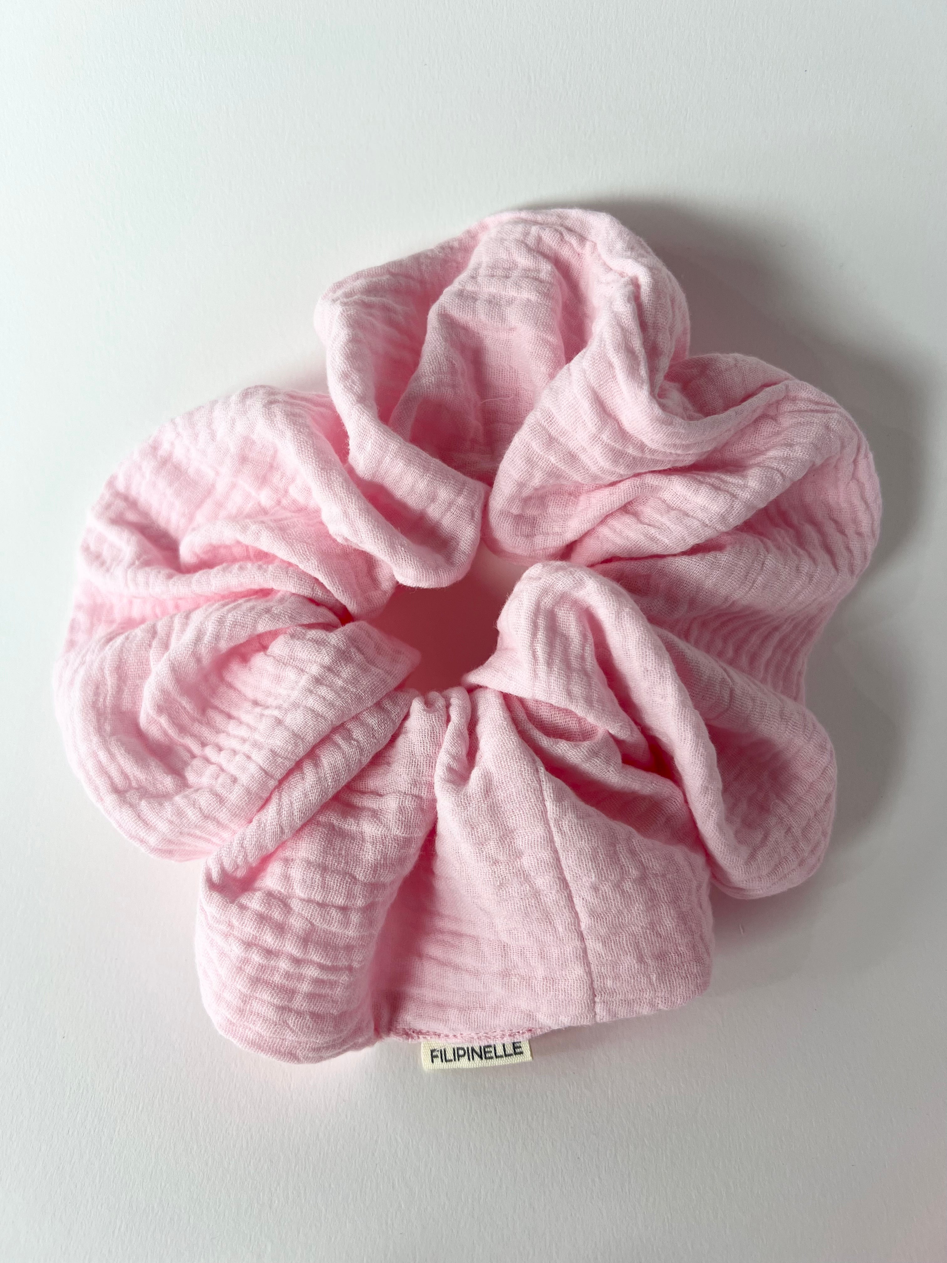 SOFT GAUZE Scrunchies - Large(Extra fluffy)
