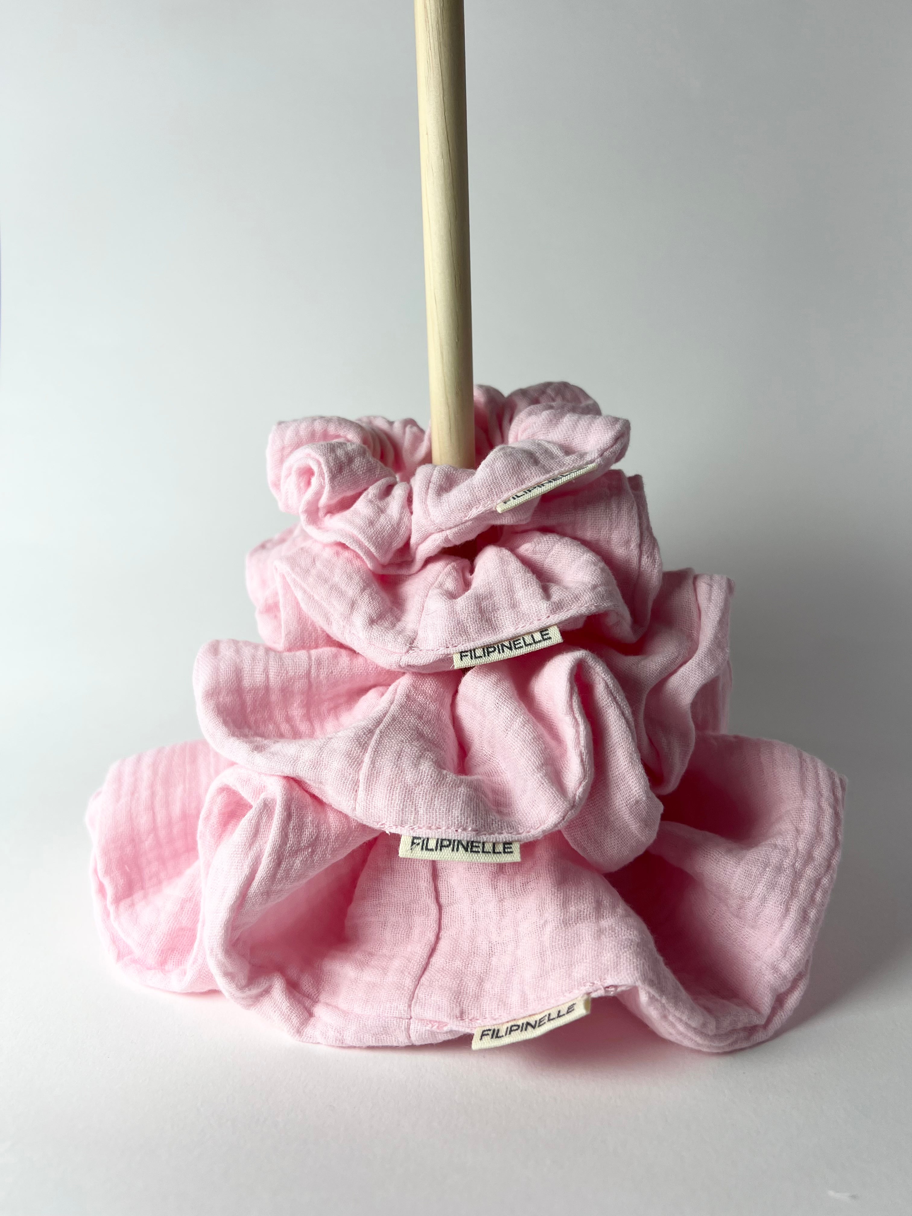 SOFT GAUZE Scrunchies- Oversized XL