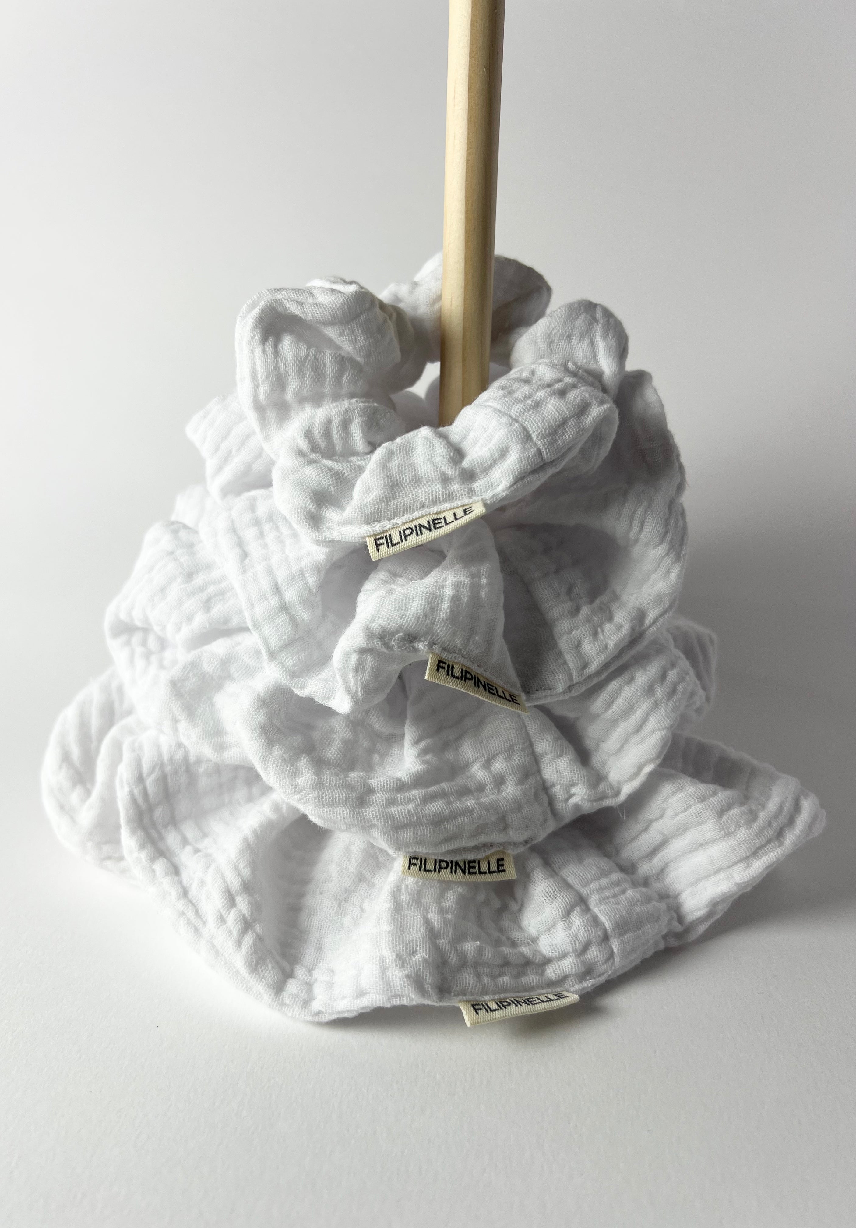 SOFT GAUZE Scrunchies- Oversized XL