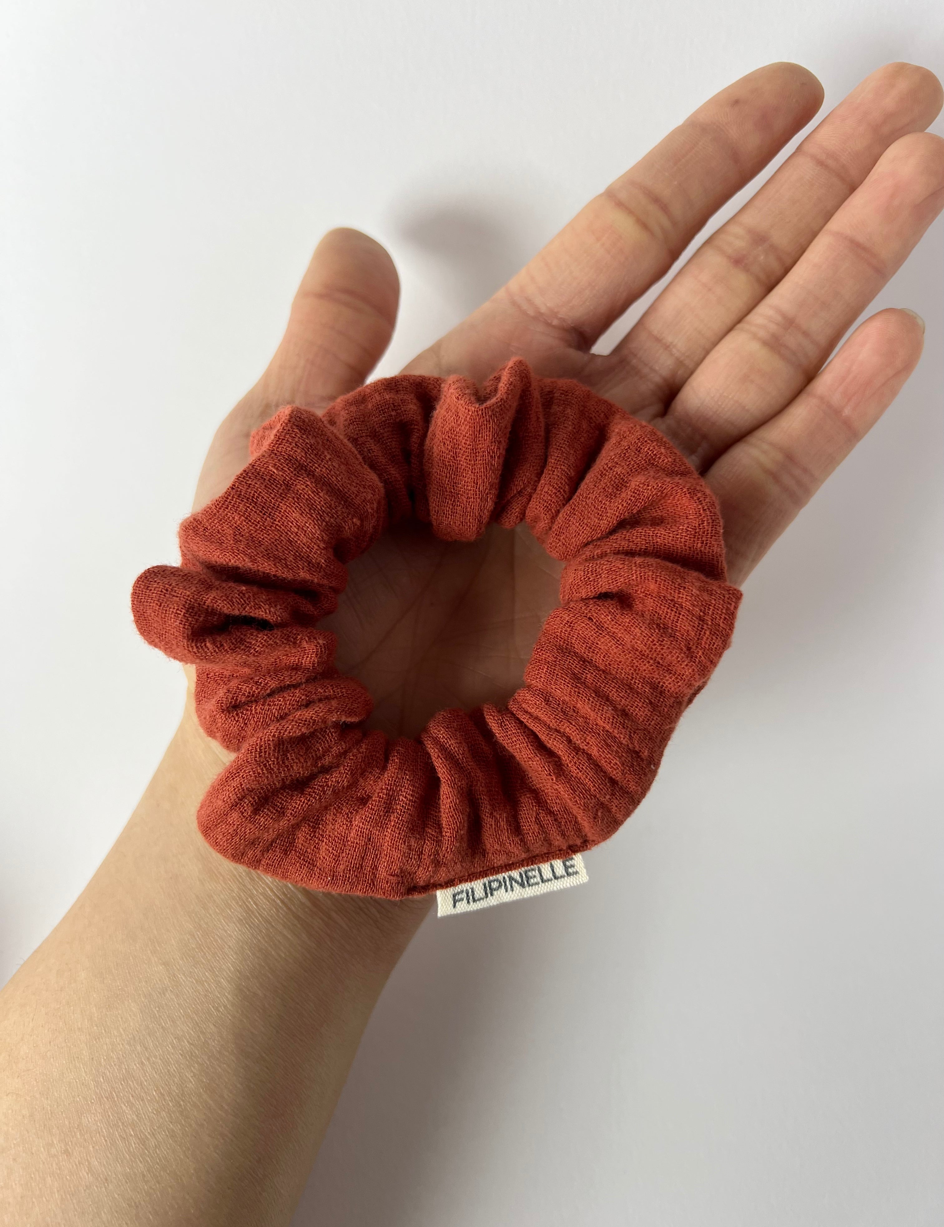 SOFT GAUZE Scrunchies - Mini