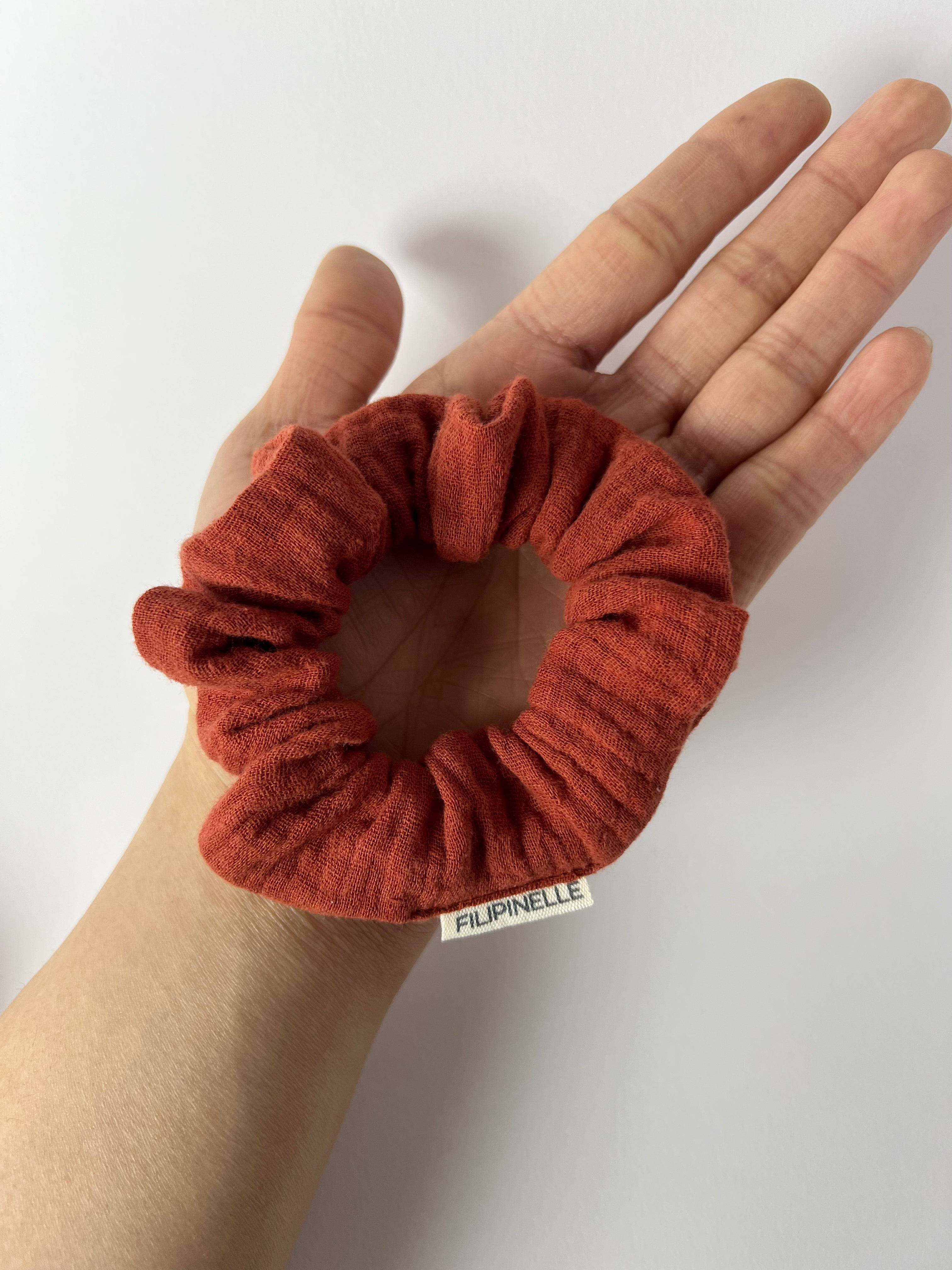 SOFT GAUZE Scrunchies - Mini