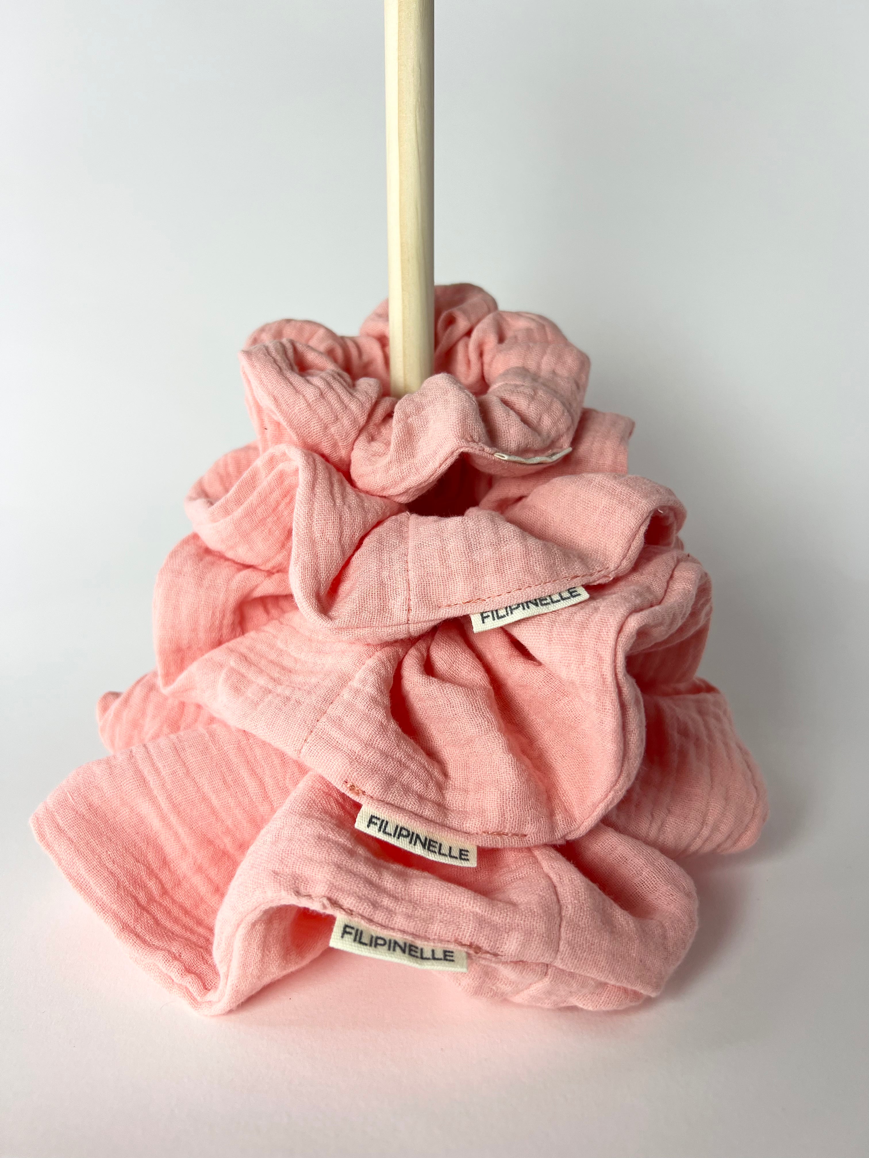 SOFT GAUZE Scrunchies- Oversized XL