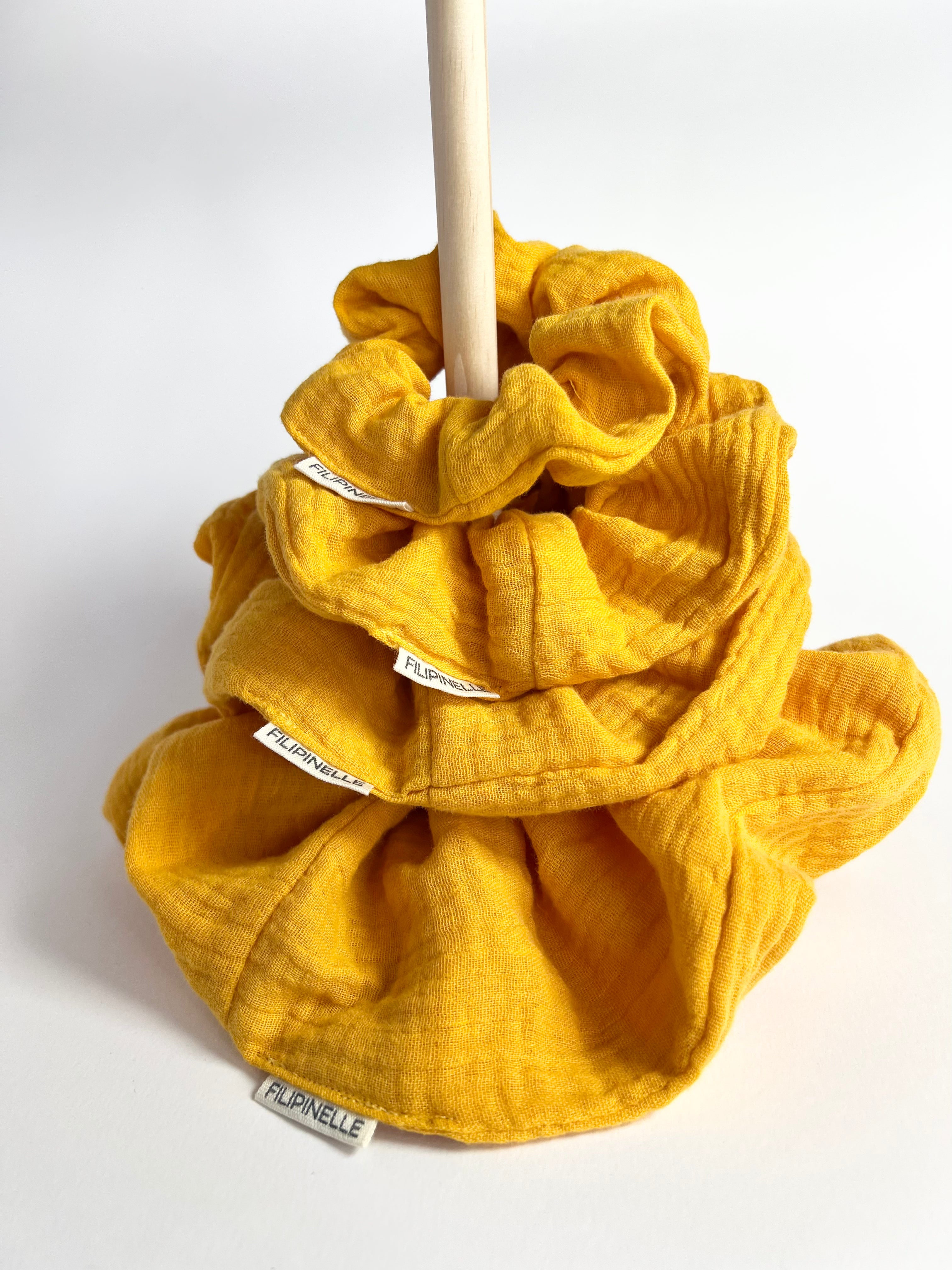 SOFT GAUZE Scrunchies- Oversized XL