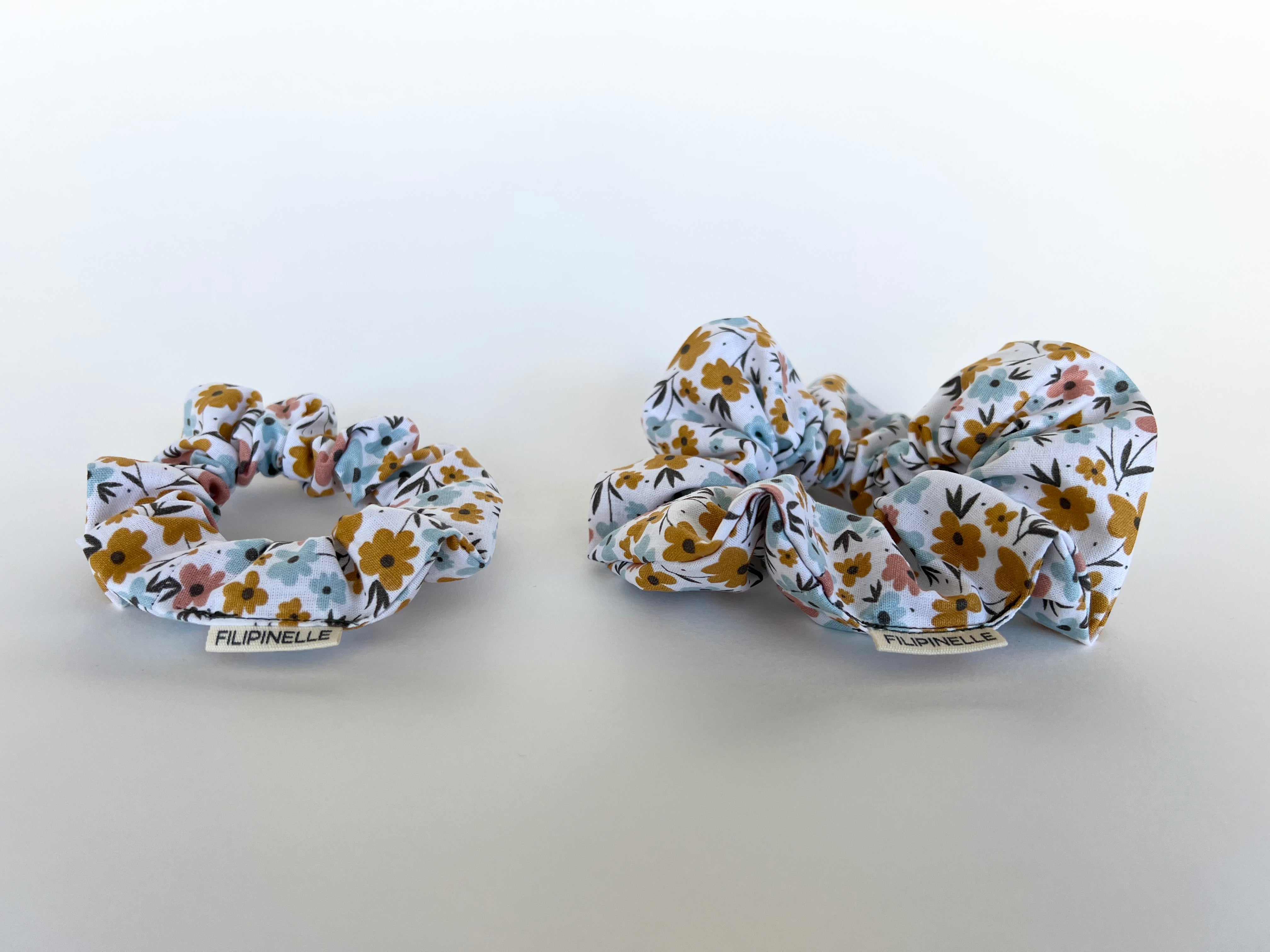 FLORAL BLOOM Scrunchies - Mini